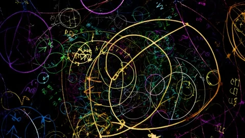 Vibrant abstract loops enhance immersive music experiences Stock Footage 293774554