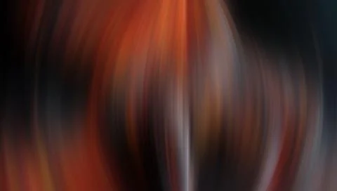 Vibrant abstract motion blur with orange and black hues Stock Illustration