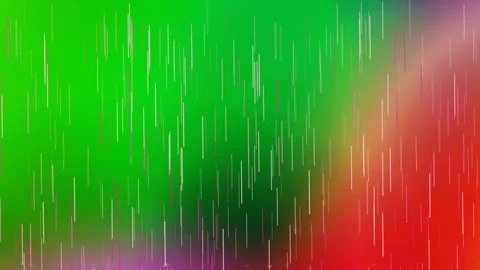Vibrant Abstract Motion Graphics: Falling White Lines on Multi-Color Gradient Vídeo Stock 334380913