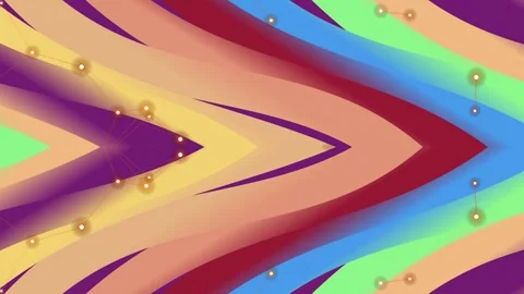 Vibrant Abstract Motion Graphics with Swirling Shapes. Stock Footage 330131855
