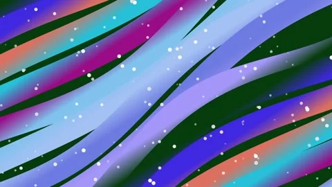 Vibrant abstract motion graphics with swirling patterns and dots 스톡 동영상 330383013