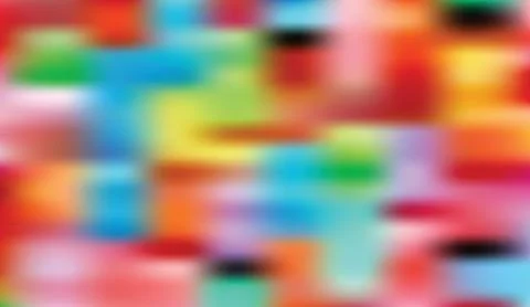 Vibrant abstract multicolored blurred gradient background with rainbow hues and Stock Illustration