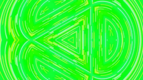 Vibrant abstract neon geometric pattern background loop for technology visu.. Stock Footage 339485484