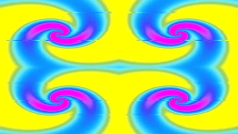 Vibrant abstract neon liquid background wave pattern animation Stock Footage 339793649