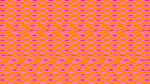 Vibrant Abstract Orange Geometric Seamless Background Pattern Texture Design Stock Footage 340380502