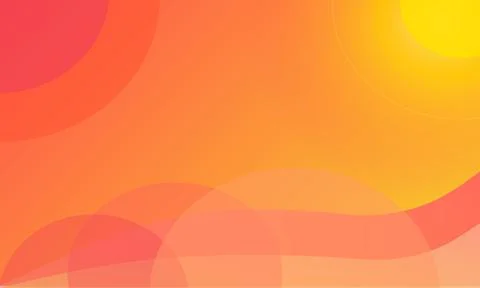 Vibrant abstract orange gradient background with  warm energy Illustrazione stock