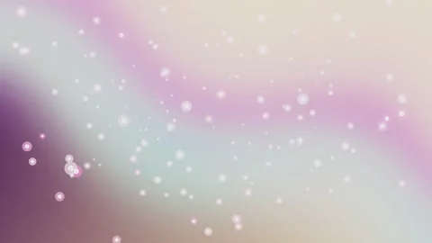 Vibrant Abstract Pastel Gradient Background With Soft Floating Bokeh Light Dots. Stock Footage 333183262