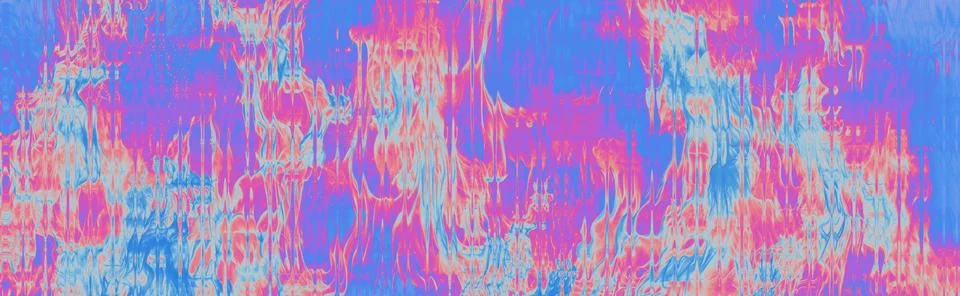 Vibrant Abstract Pattern with Blue, Pink, and Peach Colors Stock Illustration