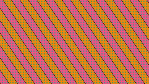 Vibrant abstract pattern with diagonal lines and bold Stock Footage 337968003
