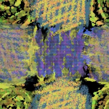 Vibrant abstract pattern featuring dynamic brushstrokes in bold colors like Stock-Illustration