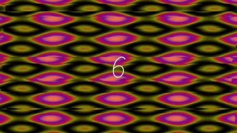 Vibrant abstract pattern of neon geometric shapes and colorful waves Stock Footage 342116584