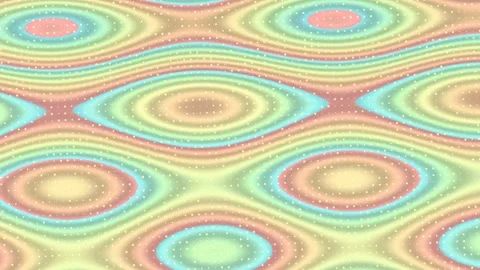 Vibrant Abstract Patterns in Colorful Radial Waves Creating Mesmerizing Vis.. 動画素材 328589028