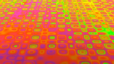Vibrant abstract patterns dance in colorful loop for immersive music experience Stock-Footage 292094808
