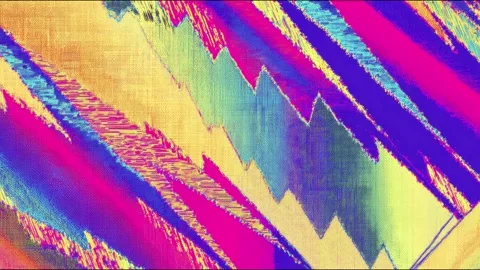 Vibrant abstract patterns in dynamic motion with geometric textures Stock Footage 314666414