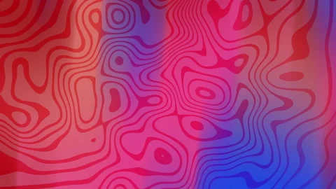 Vibrant Abstract Patterns: Exploring Fluid Designs in Modern Art Stock Footage 316311864