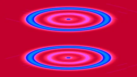 Vibrant abstract pink and blue color gradient background animation loop Stock Footage 337571596