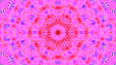 Vibrant Abstract Psychedelic Background Pattern Loop for Creative Videos Stock Footage 336504271