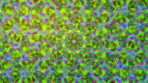 Vibrant abstract psychedelic background pattern with cosmic colors and flow.. Stock Footage 339791447