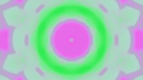 Vibrant Abstract Psychedelic Flow Pattern, Glowing Liquid Light Spectrum Ba.. Stock Footage 339344351