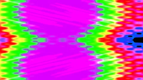 Vibrant Abstract Psychedelic Gradient Background Loop Stock Footage 336259163