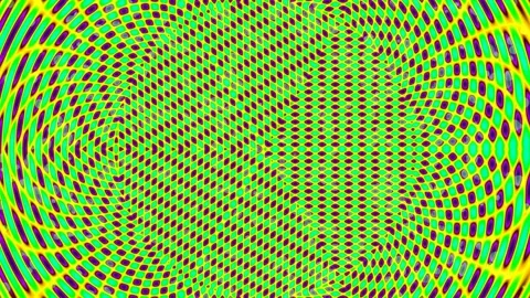 Vibrant abstract psychedelic gradient wave background loop design Stock Footage 339780871