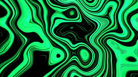 Vibrant Abstract Psychedelic Liquid – Hypnotic Motion Art Video stock 316415116