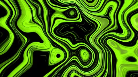 Vibrant Abstract Psychedelic Liquid – Hypnotic Motion Art Video stock 316415122