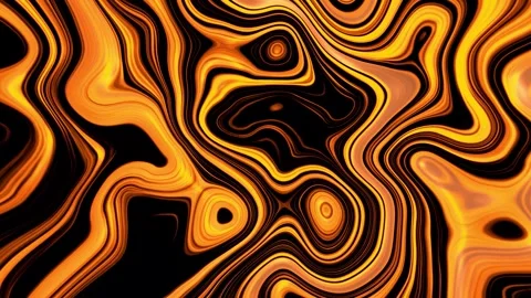 Vibrant Abstract Psychedelic Liquid – Hypnotic Motion Art Video stock 316415124