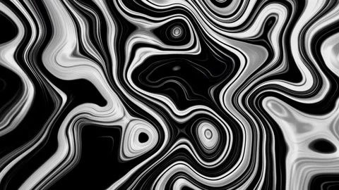 Vibrant Abstract Psychedelic Liquid – Hypnotic Motion Art Video stock 316415127