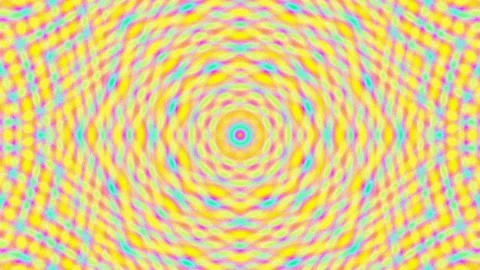Vibrant abstract psychedelic liquid wave background pattern seamless loop Stock Footage 339499680