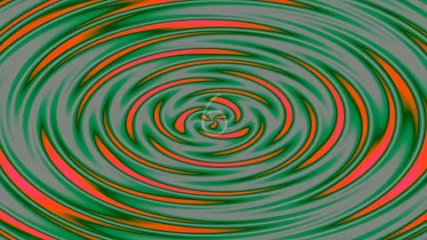 Vibrant Abstract Psychedelic Swirl Background Animation Loop Stock Footage 342207755