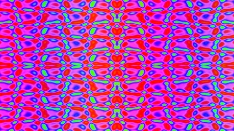 Vibrant Abstract Psychedelic Wave Pattern Background Loop for Design Elements Stock Footage 339798905