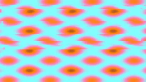 Vibrant Abstract Psychedelic Wave Pattern Background Loop Stock Footage 342092814
