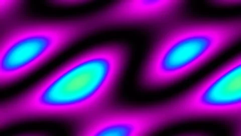 Vibrant Abstract Psychedelic Wave Pattern Background Loop Stock Footage 342160773