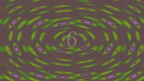Vibrant Abstract Psychedelic Wave Pattern Background for Digital Art Stock Footage 342207757