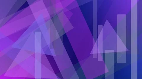 A vibrant abstract purple composition of angular shapes and soft glowing ov.. 스톡 일러스트