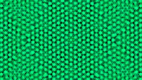 Vibrant abstract purple hexagonal pattern background texture animation Stockbeeldmateriaal 339352883