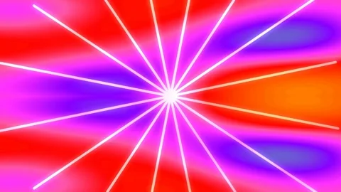 Vibrant abstract radial background with glowing blue and green light energy.. Stock Footage 339785740