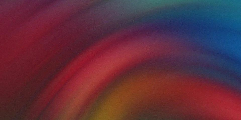 Vibrant abstract rainbow gradient background with soft light and smooth textu Illustrazione stock