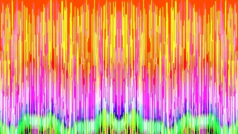 Vibrant Abstract Rainbow Gradient Wave Background for Creative Motion Graphic Stock Footage 339787327