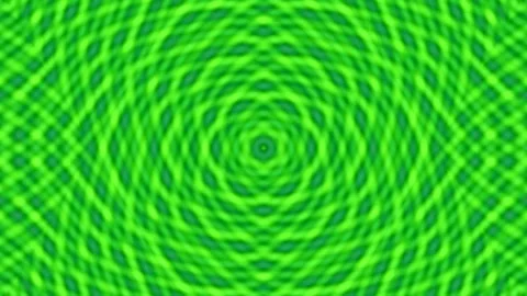 Vibrant Abstract Red and Green Psychedelic Hypnotic Circle Background Footage Stock Footage 336539403