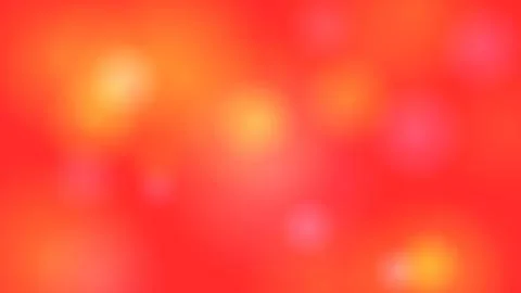 Vibrant Abstract Red and Orange Bokeh Background with Soft Blurry Circular .. Stock Illustration