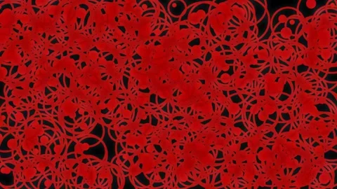 Vibrant abstract red background texture, seamless modern pattern loop for d.. Stock Footage 337703014