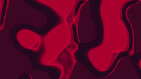 Vibrant abstract red maroon fluid pattern with glowing red highlights Stock Footage 291648089