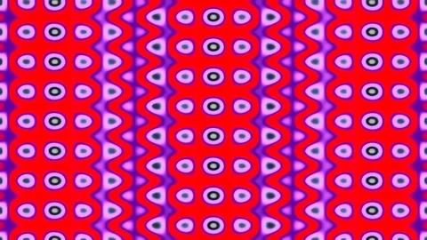 Vibrant abstract repeating geometric pattern background texture loop Stock Footage 342207776