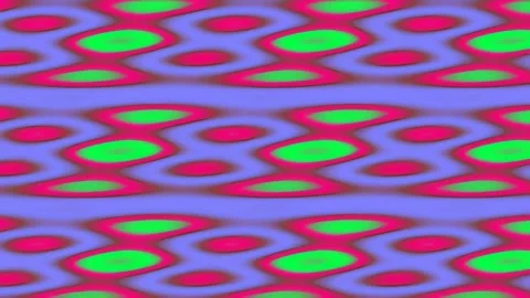 Vibrant abstract retro background pattern with repeating geometric wavy lines Stock Footage 341055697