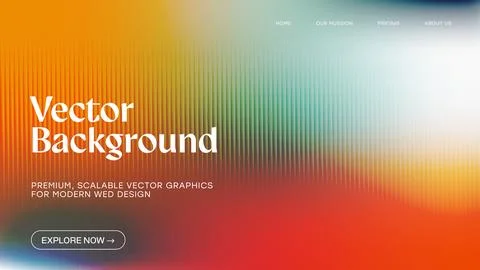 Vibrant Abstract Ripple Background with Gradient Colors and Modern Vertical.. Stock Illustration