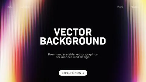 Vibrant Abstract Ripple Background with Gradient Light Streaks; a Dynamic G.. イラスト素材