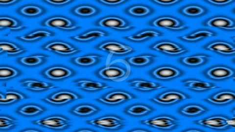 Vibrant Abstract Seamless Pattern Background with Warm Geometric Curves Stock Footage 342207786