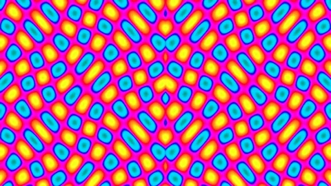 Vibrant Abstract Seamless Pattern Loop Background for Modern Design Stock Footage 339779510